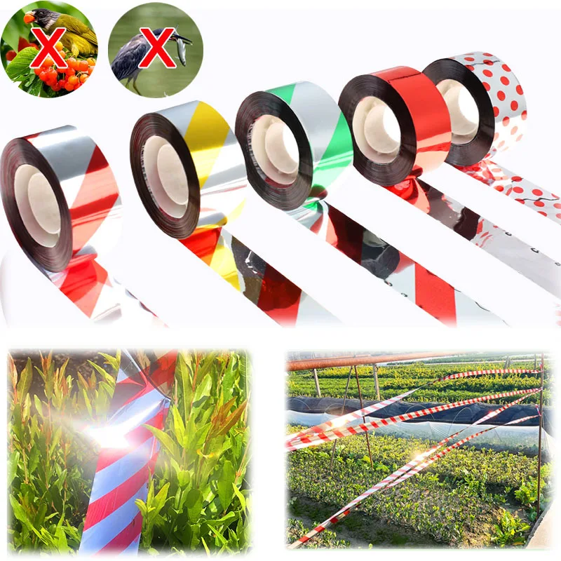 Bird Repeller Anti Pigeons Tap 50M/80M/100M Flashing Ribbon Repellent Tape Garden Outdorr Crow Keep Away Bird Scarer
Bird Repeller Anti Pigeons Tap 50M/80M/100M Flashing Ribbon Repellent Tape Garden Outdorr Crow Keep Away Bird Scarer