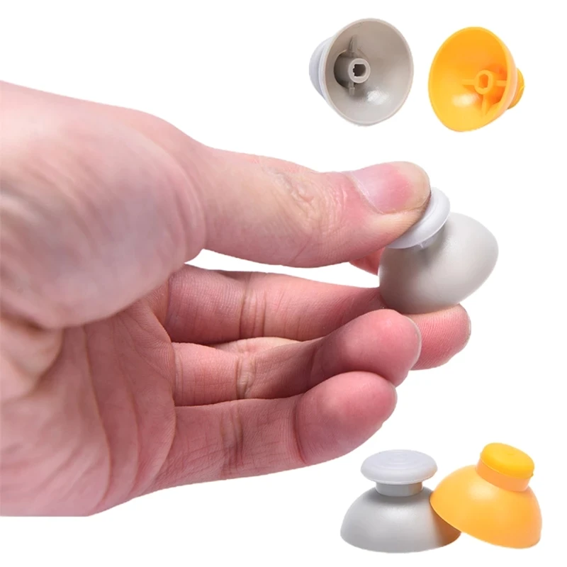 1 Pair Thumb Grip Caps Protective Cover Joystick Case Fit For NGC Gamecube Controller Thumbstick Case Grey Yellow
1 Pair Thumb Grip Caps Protective Cover Joystick Case Fit For NGC Gamecube Controller Thumbstick Case Grey Yellow