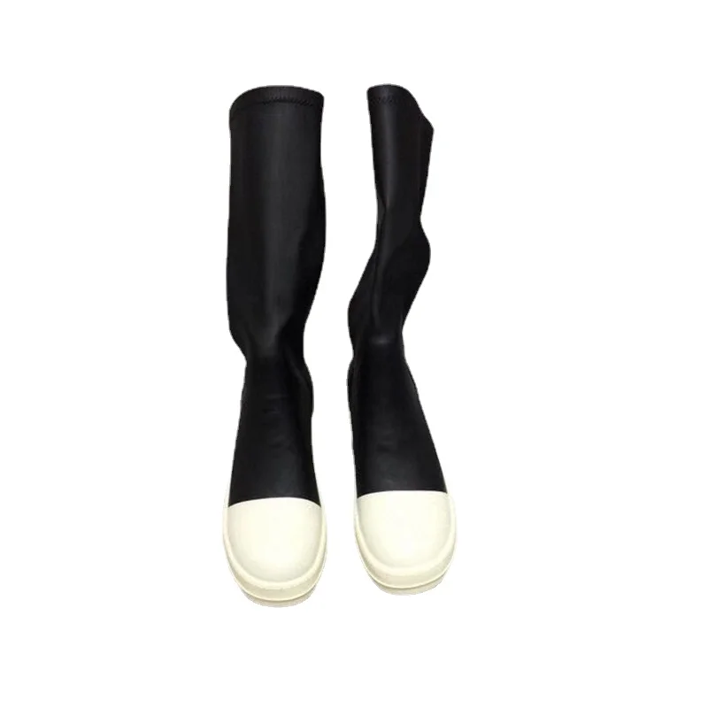 Fashion Classic Stretch Boots Genuine Leather Upper Women Over The Knee Shoes Autumn Winter Comfortable Increase All-Match Shoes
Fashion Classic Stretch Boots Genuine Leather Upper Women Over The Knee Shoes Autumn Winter Comfortable Increase All-Match Shoes