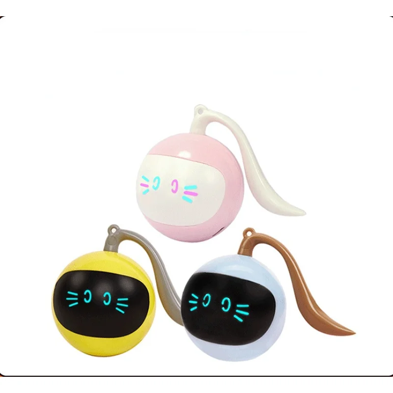 Automatic Cat Ball Toys Interactive Electric USB Rechargeable Self Rotating Indoor Teaser Selfplay Exercise Toys for Pet Kitten 
Automatic Cat Ball Toys Interactive Electric USB Rechargeable Self Rotating Indoor Teaser Selfplay Exercise Toys for Pet Kitten
