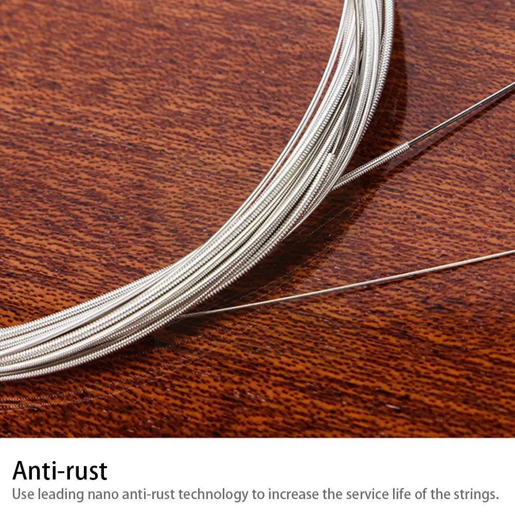 1 Set Acoustic Guitar/folk Guitar Strings Nylon Silver Strings Set For Classical Classic Guitar Hot Selling Guitar Accessor S0q0
1 Set Acoustic Guitar/folk Guitar Strings Nylon Silver Strings Set For Classical Classic Guitar Hot Selling Guitar Accessor S0q0