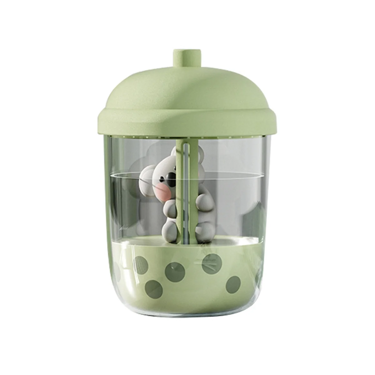 1 Pcs New Cute Koala Milk Tea Cup Humidifier High Fog Household Small Portable Desktop USB Mini Perfume,Green
1 Pcs New Cute Koala Milk Tea Cup Humidifier High Fog Household Small Portable Desktop USB Mini Perfume,Green