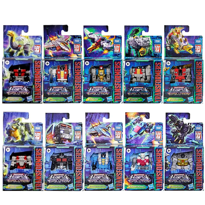 Transformers Generations Legacy Evolution Core Dinobot Sludge Slug Snarl Swoop Grimlock Nemesis Prime Starscream Figure Toy 3.5" 
Transformers Generations Legacy Evolution Core Dinobot Sludge Slug Snarl Swoop Grimlock Nemesis Prime Starscream Figure Toy 3.5"