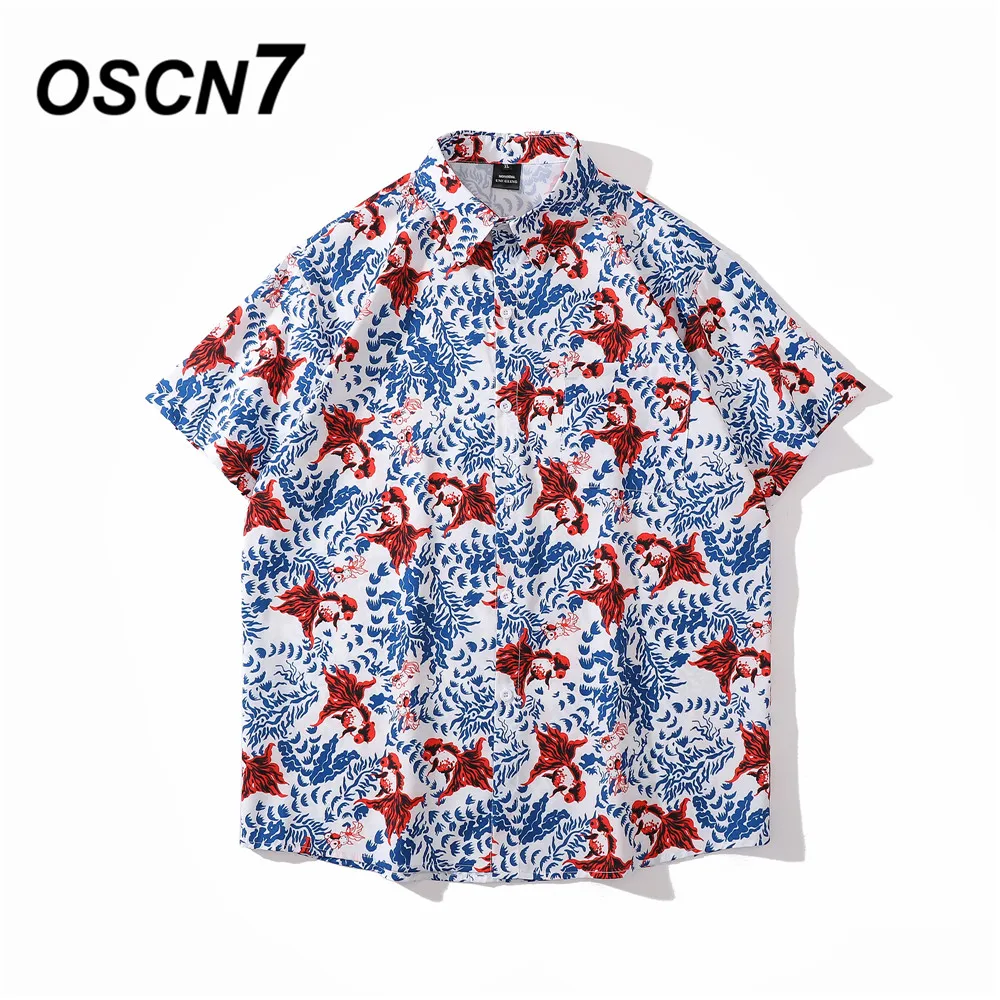 OSCN7 Повседневная Уличная рубашка с коротким рукавом и принтом для мужчин 2022 Гавайские пляжные Большие женские модные рубашки Harujuku для мужчи...
OSCN7 Повседневная Уличная рубашка с коротким рукавом и принтом для мужчин 2022 Гавайские пляжные Большие женские модные рубашки Harujuku для мужчи...