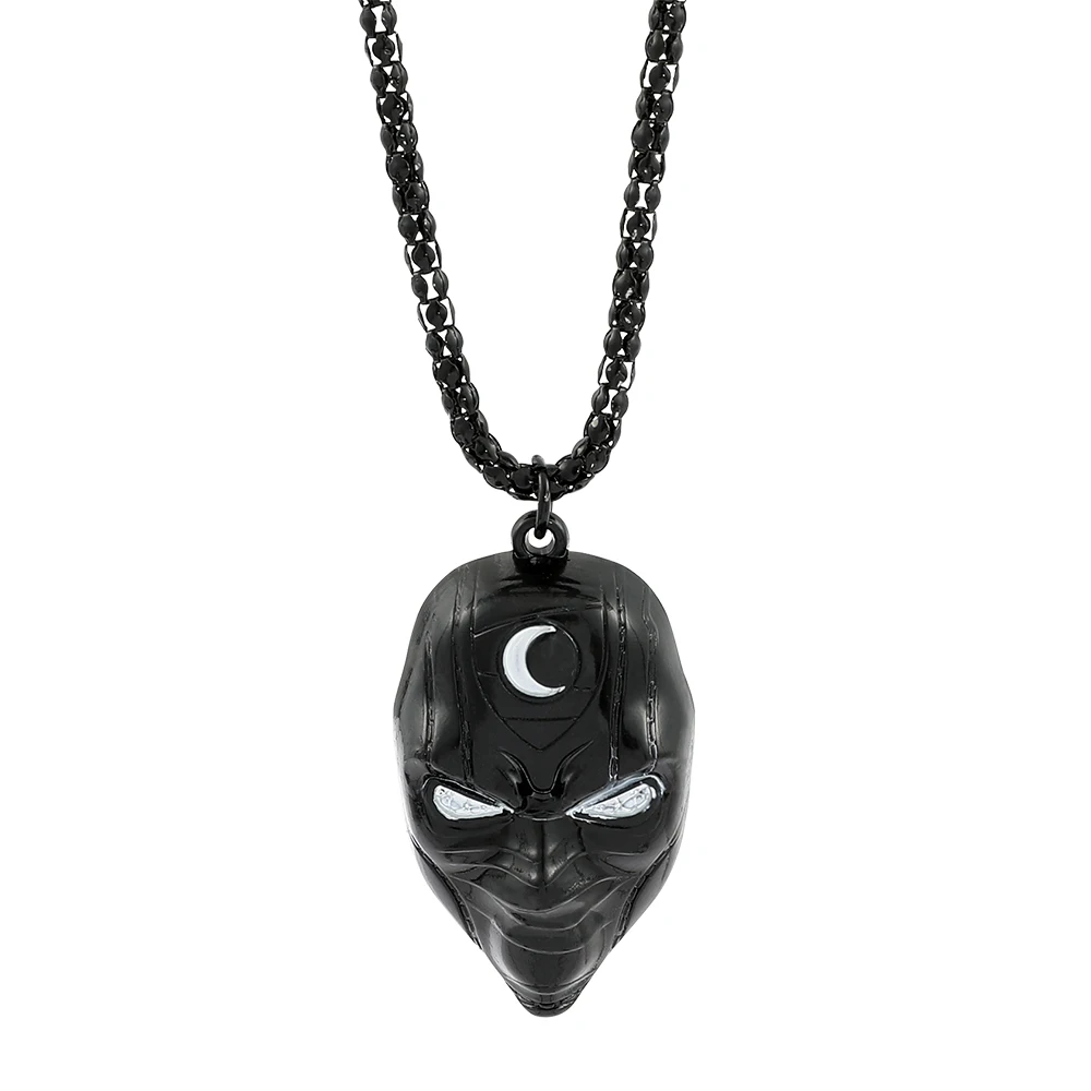 Moon Knight Necklace Superhero Jewelry Neck Accessories Marc Spector Cosplay Costume Prop Avengers Necklace for Men
Moon Knight Necklace Superhero Jewelry Neck Accessories Marc Spector Cosplay Costume Prop Avengers Necklace for Men
