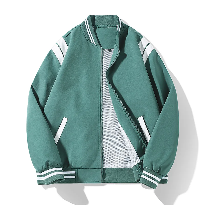 Men'S Baseball Uniforms 2022 Spring New Trend Color-Blocking Men'S Jacket Loose Casual Stand Collar Jacket Men
Men'S Baseball Uniforms 2022 Spring New Trend Color-Blocking Men'S Jacket Loose Casual Stand Collar Jacket Men
