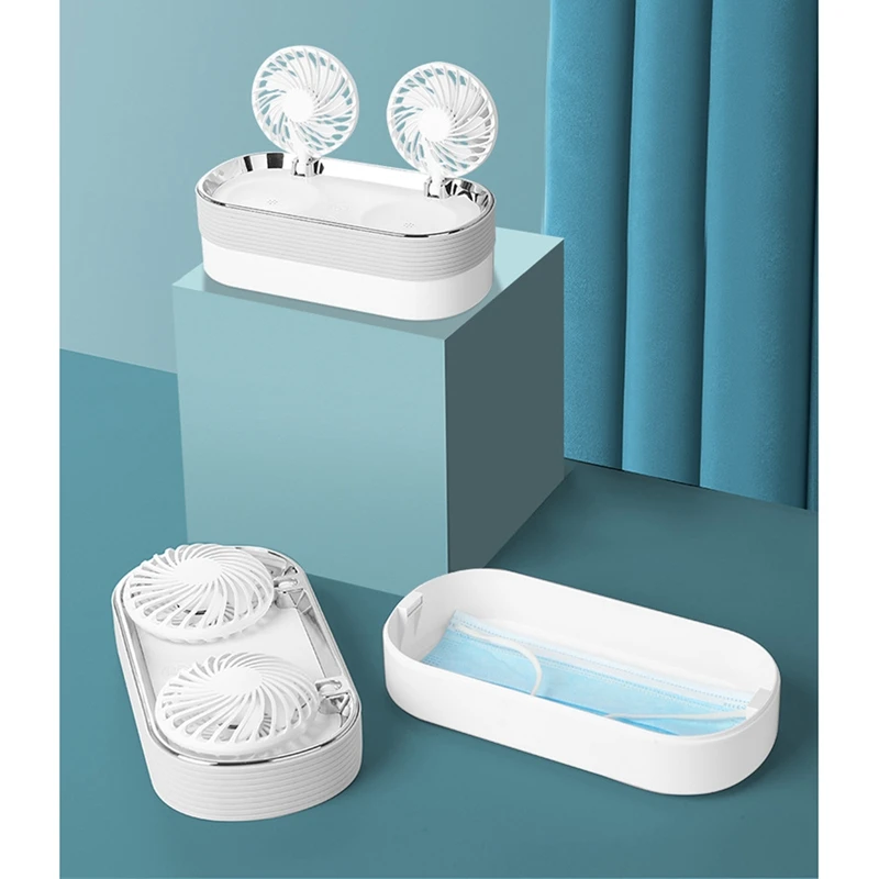 Portable Desktop Fan With Sterilizat Storage Box UV Disinfection Box Foldable Air Cooling Fan Mini Air Cooler
Portable Desktop Fan With Sterilizat Storage Box UV Disinfection Box Foldable Air Cooling Fan Mini Air Cooler