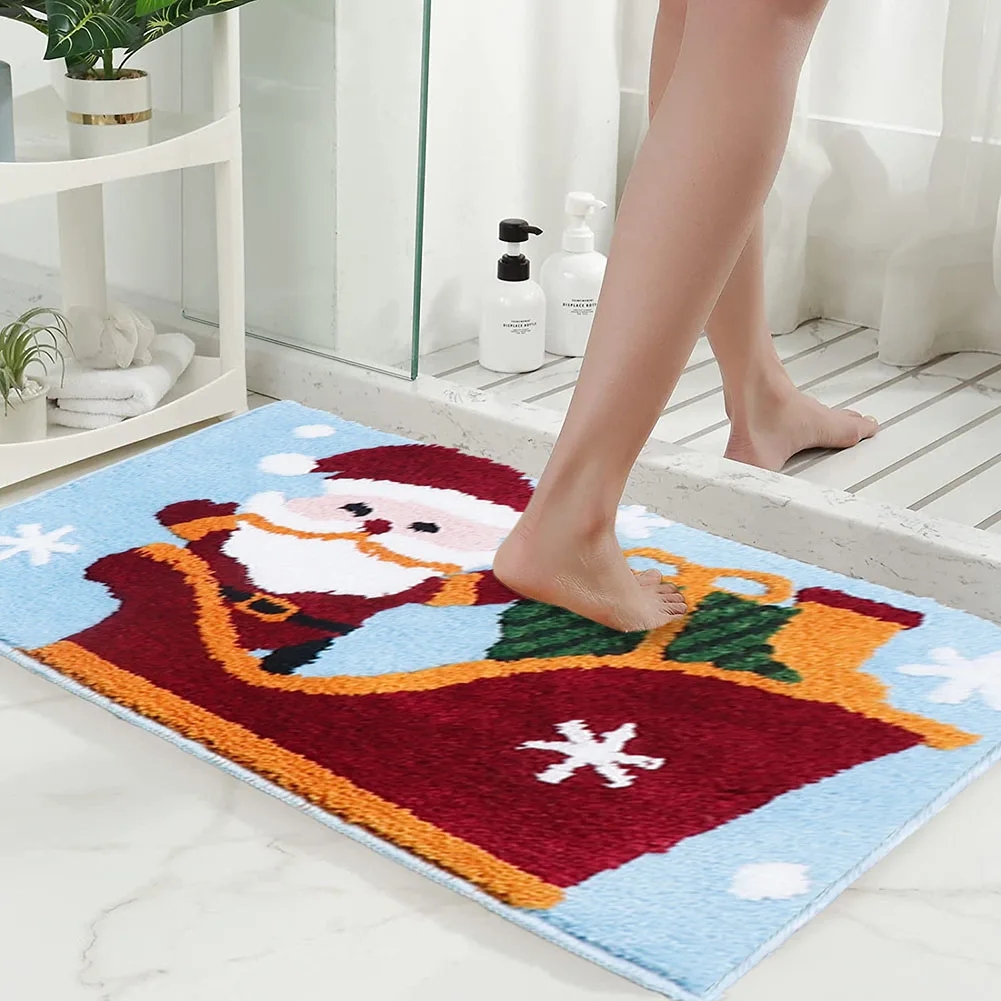 Bathroom Mat Christmas Floor Mat Entrance Doormat Shower Room Bathroom Bathtub Side Floor Carpet Bathroom Accessories
Bathroom Mat Christmas Floor Mat Entrance Doormat Shower Room Bathroom Bathtub Side Floor Carpet Bathroom Accessories