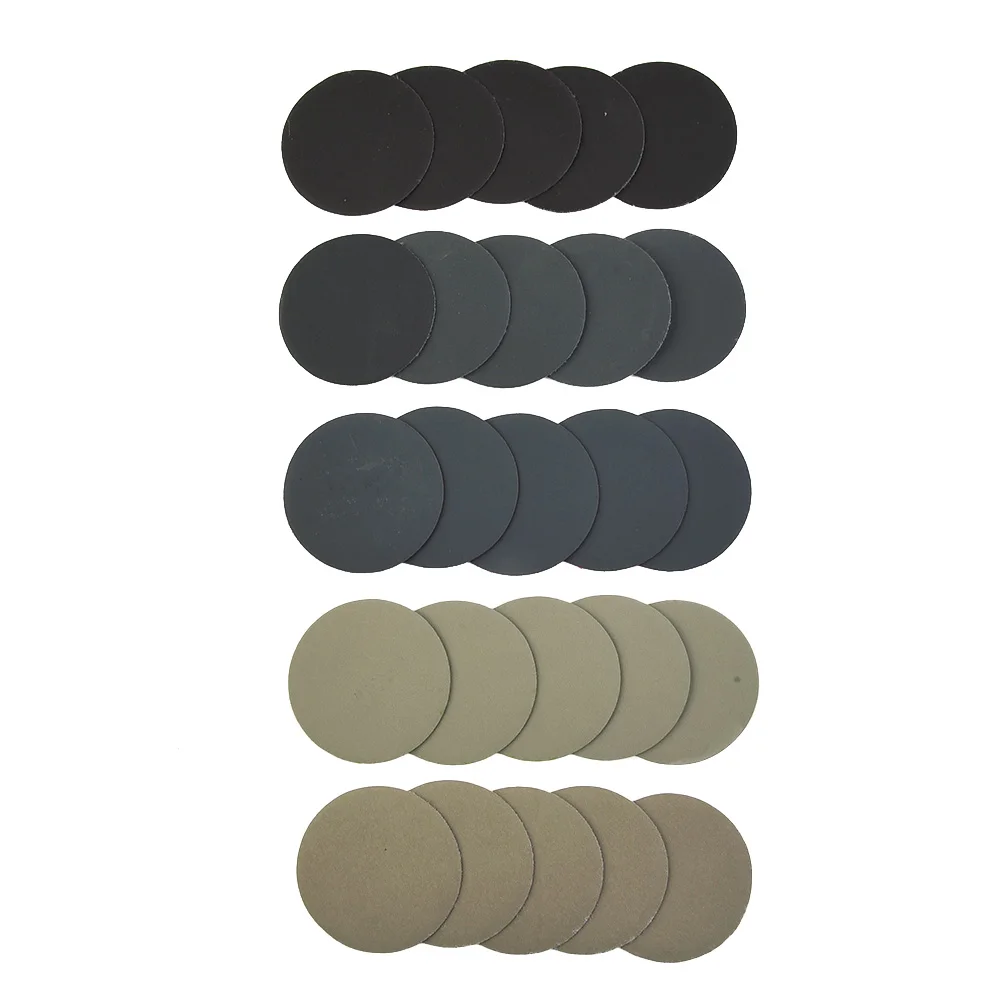 25Pcs 2/3/4/5 6inch 1000/1500/2000/3000/5000Grit Wet Dry Sanding Discs Sandpaper Round Polishing Grinding Wheel Sanding Paper
25Pcs 2/3/4/5 6inch 1000/1500/2000/3000/5000Grit Wet Dry Sanding Discs Sandpaper Round Polishing Grinding Wheel Sanding Paper