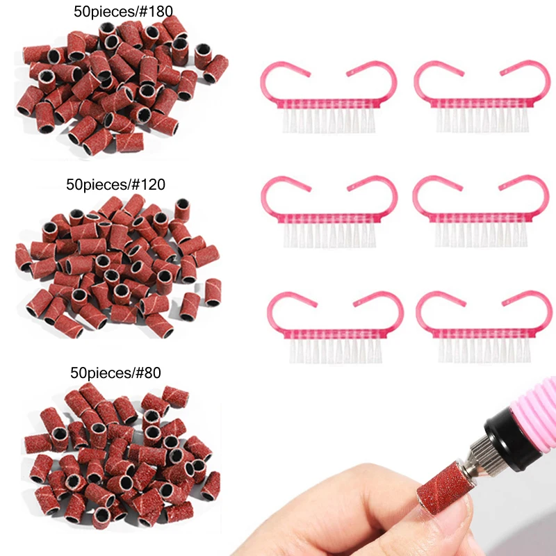 150Pieces Nail Sanding Bands with Nail Drill Bits Nail Dust Brush,Nails Sander Cutters Manicure Drill Bit Polishing Accessories
150Pieces Nail Sanding Bands with Nail Drill Bits Nail Dust Brush,Nails Sander Cutters Manicure Drill Bit Polishing Accessories