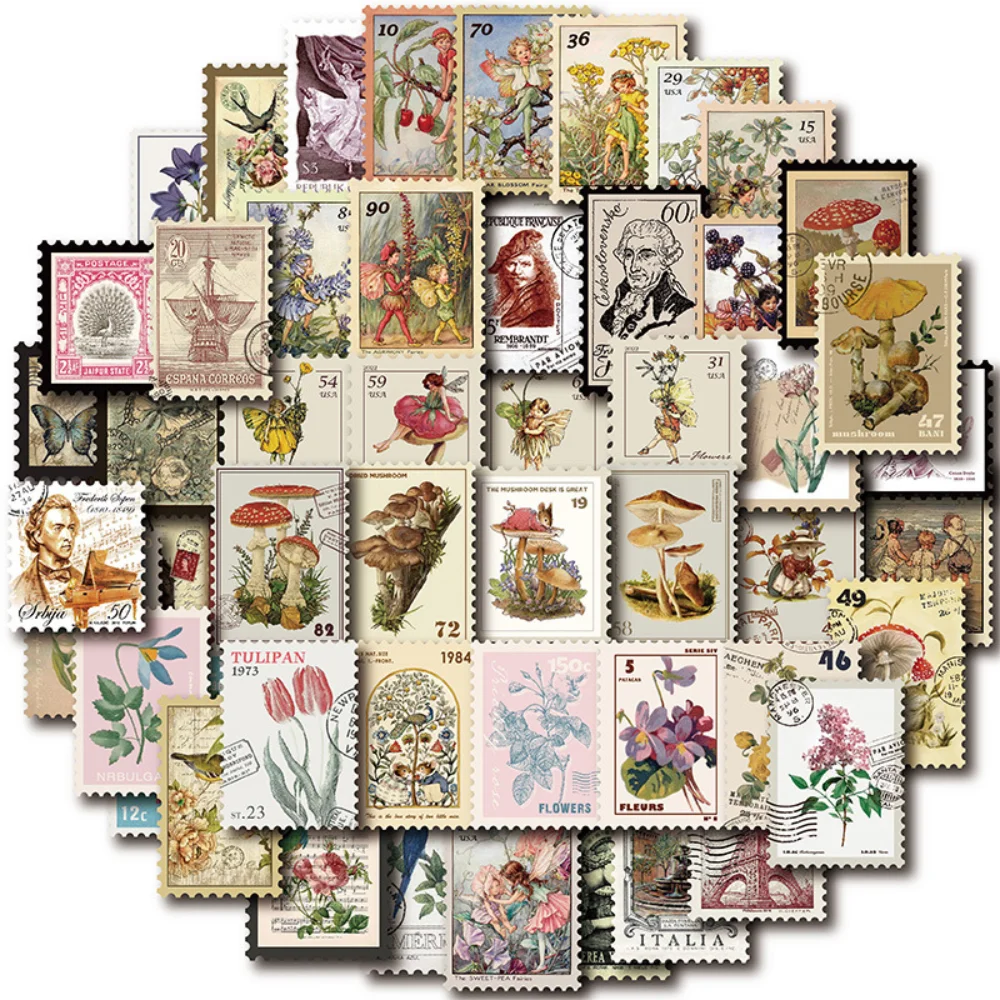 10/50Pcs Vintage Retro Stamp Stickers Scrapbook Phone Laptop Guitar Stationery DIY Waterproof Sticker Decals Kids Toy
10/50Pcs Vintage Retro Stamp Stickers Scrapbook Phone Laptop Guitar Stationery DIY Waterproof Sticker Decals Kids Toy