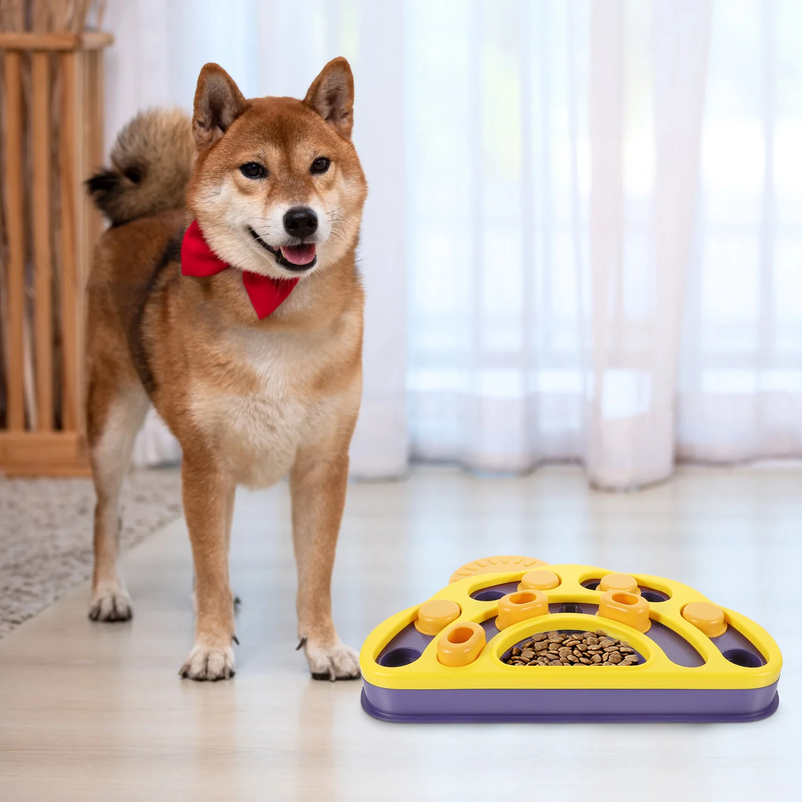 Cat Bowls Container Cat Puzzle Feeder Slow Bowl Treat Dispenser For Dogs Training Pet Interactive
Cat Bowls Container Cat Puzzle Feeder Slow Bowl Treat Dispenser For Dogs Training Pet Interactive
