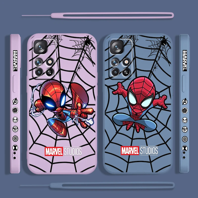 Marvel Superhero Spiderman For Redmi K50 K40 K30 K20 10C X 9C T AT A 8A 7A Gaming Pro Plus Liquid Left Rope Phone Case
Marvel Superhero Spiderman For Redmi K50 K40 K30 K20 10C X 9C T AT A 8A 7A Gaming Pro Plus Liquid Left Rope Phone Case