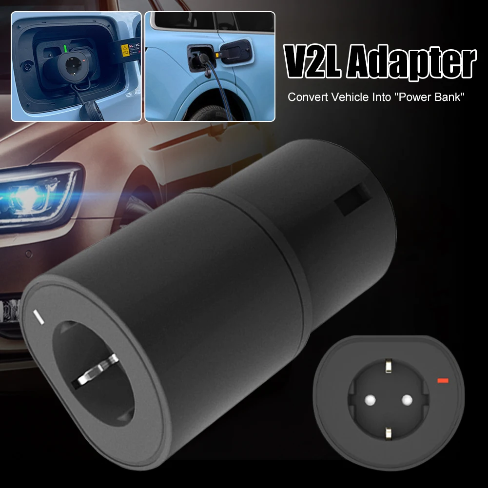 1PCS Electric Vehicle To Load Adapter 10A 220V Male V2L Power Supply Conversion Socket Electric Vehicle Charging Accessories
1PCS Electric Vehicle To Load Adapter 10A 220V Male V2L Power Supply Conversion Socket Electric Vehicle Charging Accessories