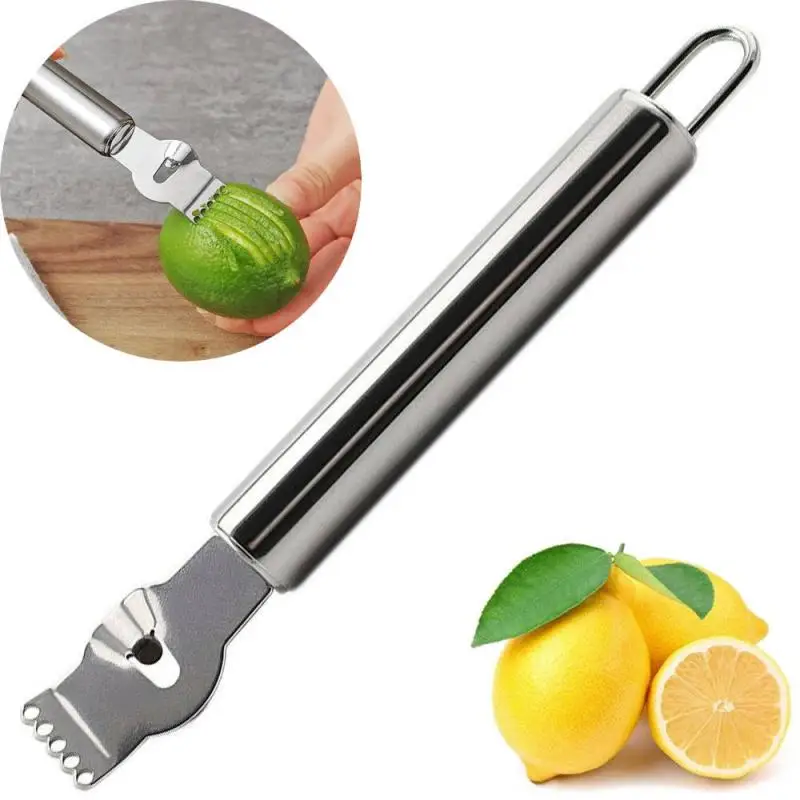 Creative Lemon Zester Peeler Stainless Steel Fruit Peeling Knife Orange Citrus Grater Gadgets Easy To Use Kitchen Accessories
Creative Lemon Zester Peeler Stainless Steel Fruit Peeling Knife Orange Citrus Grater Gadgets Easy To Use Kitchen Accessories