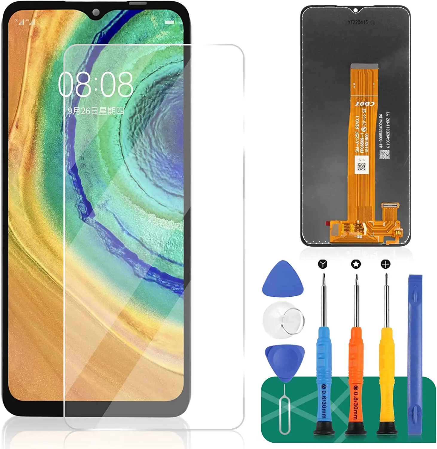 Samsung Galaxy A12 LCD Screen Replacement A125 LCD Display A125F Touch Digitizer SM-A125F/DS,SM-A125M,SM-A125U Assembly Repair
Samsung Galaxy A12 LCD Screen Replacement A125 LCD Display A125F Touch Digitizer SM-A125F/DS,SM-A125M,SM-A125U Assembly Repair