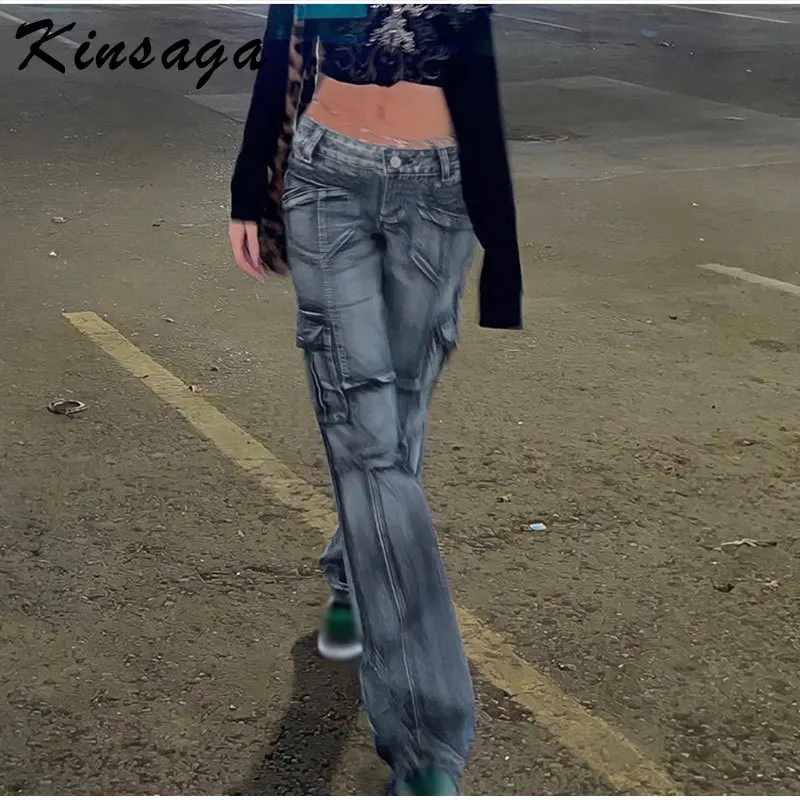 Y2K Low Rise Straight Brown Cargo Jeans Wrap Belt Denim Pants Ruched Drawstring Women Denim Trousers Street Indie Aesthetic Jean
Y2K Low Rise Straight Brown Cargo Jeans Wrap Belt Denim Pants Ruched Drawstring Women Denim Trousers Street Indie Aesthetic Jean