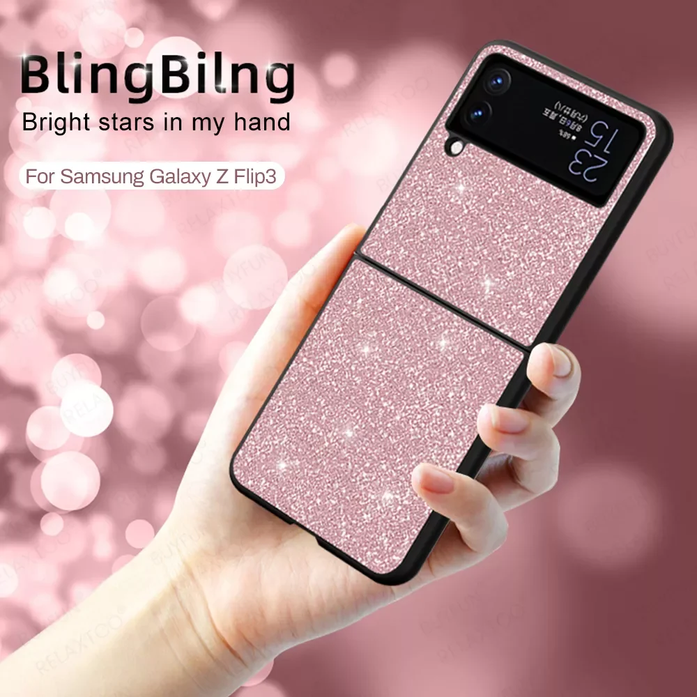 For Samsung Galaxy Z Flip3 Flip 3 5G Z3 Coque FundaSumsung ZFlip3 Case Luxury Bling Sparkle Glitter Hard PC Protect Shell Cover
For Samsung Galaxy Z Flip3 Flip 3 5G Z3 Coque FundaSumsung ZFlip3 Case Luxury Bling Sparkle Glitter Hard PC Protect Shell Cover