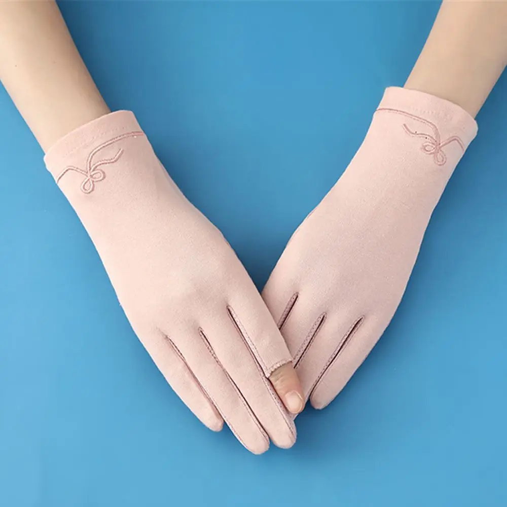 Women Elasticity Slip-resistant Anti UV Sunscreen Gloves Cotton Driving Mittens Half Finger Gloves
Women Elasticity Slip-resistant Anti UV Sunscreen Gloves Cotton Driving Mittens Half Finger Gloves