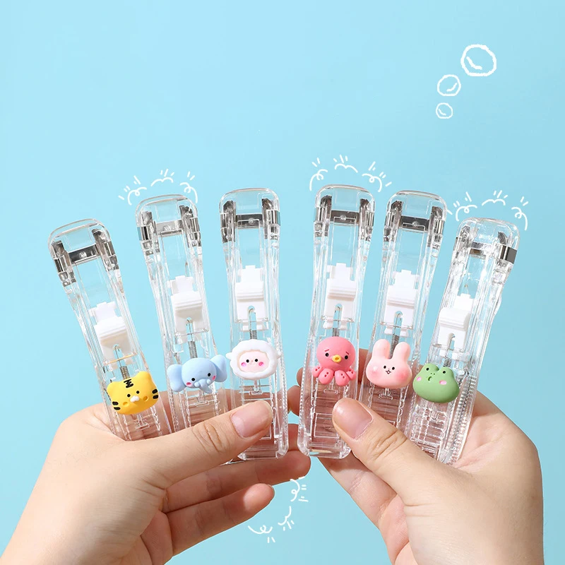1Pc Cute Paper Binding Clamp Cartoon Design Paper Fixing Clip Office Paper Traceless Clamp Stapler Tools
1Pc Cute Paper Binding Clamp Cartoon Design Paper Fixing Clip Office Paper Traceless Clamp Stapler Tools