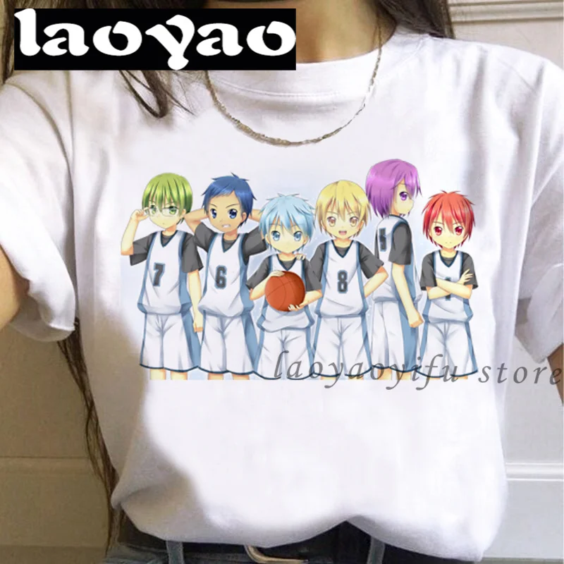 Футболка унисекс с японским Аниме Kuroko без корзины, милая Повседневная рубашка с принтом в стиле Харадзюку, белая большого размера, для женщи...
Футболка унисекс с японским Аниме Kuroko без корзины, милая Повседневная рубашка с принтом в стиле Харадзюку, белая большого размера, для женщи...