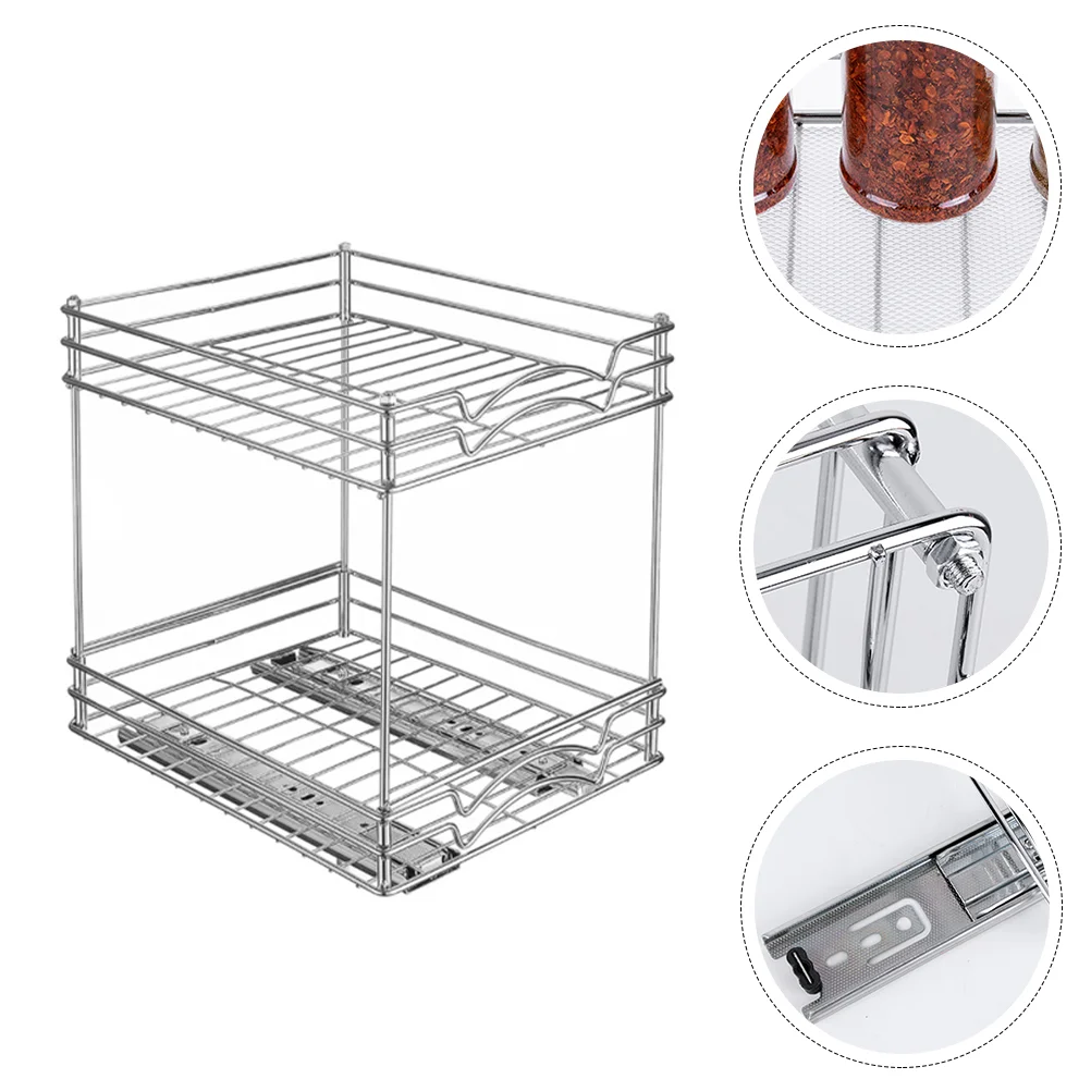 Rack Shelf Organizer Out Storage Sliding Cabinet Slide Organizers Seasoningbasket Countertop Shelves Pantry Drawer Jar Bathroom
Rack Shelf Organizer Out Storage Sliding Cabinet Slide Organizers Seasoningbasket Countertop Shelves Pantry Drawer Jar Bathroom