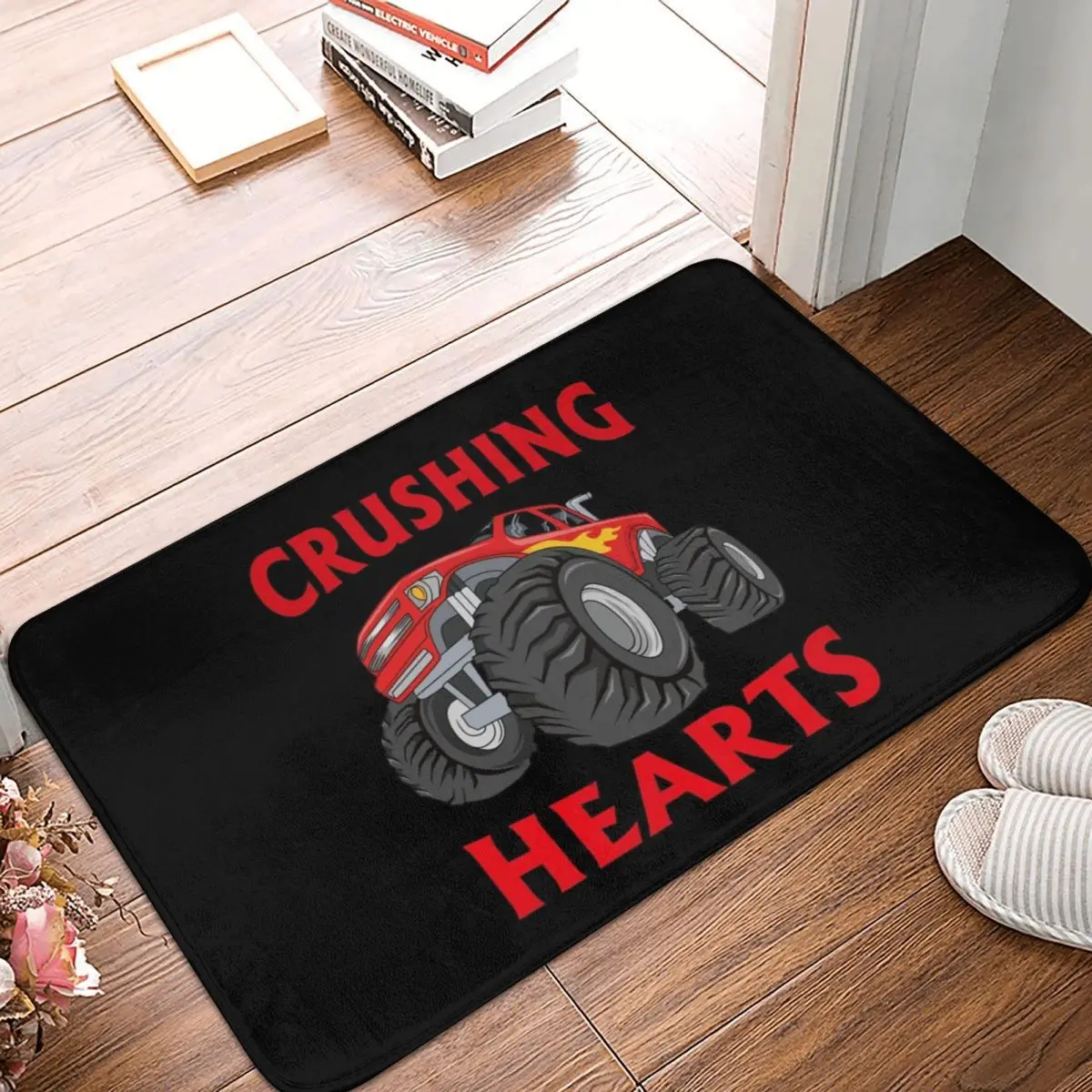 Valentine Day Boy Crushing Heart Monster Truck Bath Door Mat Rug Carpet Decor Entrance Living Room Home Kitchen Bathroom Hallway
Valentine Day Boy Crushing Heart Monster Truck Bath Door Mat Rug Carpet Decor Entrance Living Room Home Kitchen Bathroom Hallway
