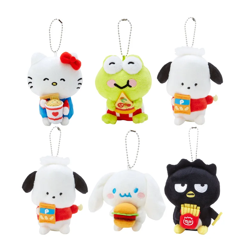 Sanrioed Fast Food Plush Doll Hello Kitty Cinnamoroll Pochacco Cotton Plushies Cartoon Plush 10Cm Pendant Toy Keychain Gifts
Sanrioed Fast Food Plush Doll Hello Kitty Cinnamoroll Pochacco Cotton Plushies Cartoon Plush 10Cm Pendant Toy Keychain Gifts