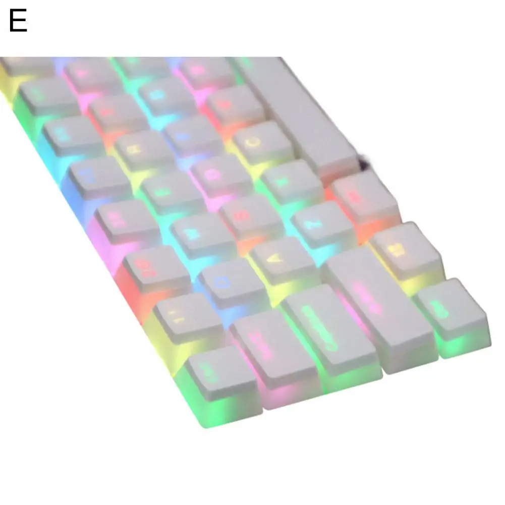 Sensitive Sturdy Easy Installation Computer Keycaps for 61/87/98/104 Keys Keyboard
Sensitive Sturdy Easy Installation Computer Keycaps for 61/87/98/104 Keys Keyboard