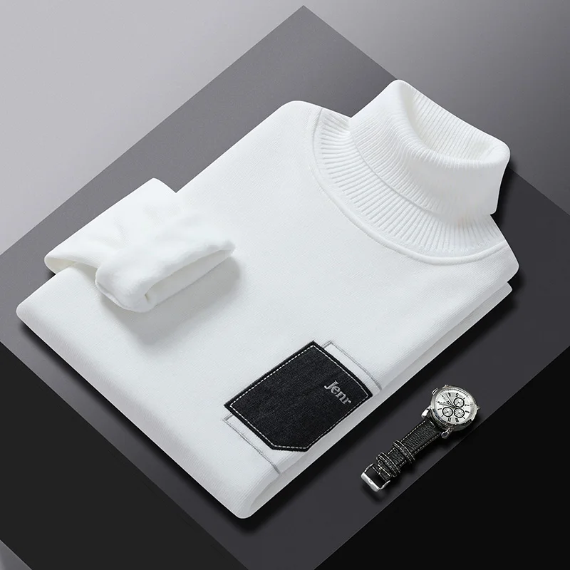 Top Grade 2022 Fashion Brand Cashmere Pullover Men Soft Warm Winter Sweater Mens Handsome Turtleneck Thick Sweaters Pull Homme
Top Grade 2022 Fashion Brand Cashmere Pullover Men Soft Warm Winter Sweater Mens Handsome Turtleneck Thick Sweaters Pull Homme