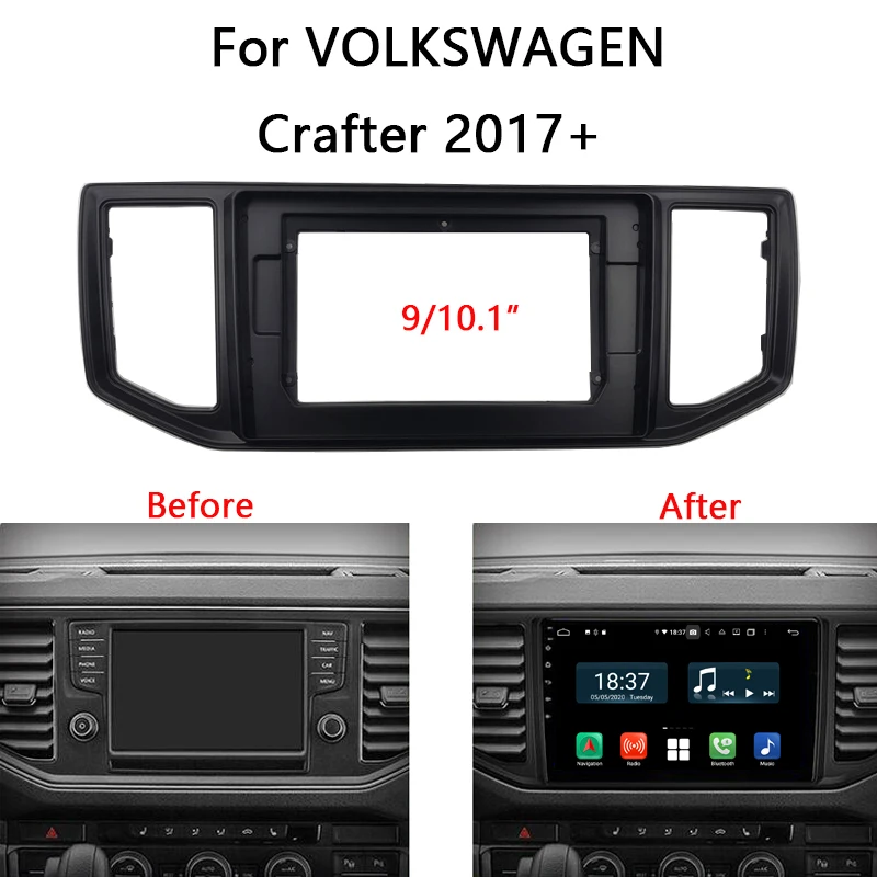 Автомобильная магнитола 2din на android для VOLKSWAGEN CRAFTER 2016-2020, приборная панель с DVD, стерео, CD, комплект для приборной панели, отделка, лицевая панель, рамка
Автомобильная магнитола 2din на android для VOLKSWAGEN CRAFTER 2016-2020, приборная панель с DVD, стерео, CD, комплект для приборной панели, отделка, лицевая панель, рамка