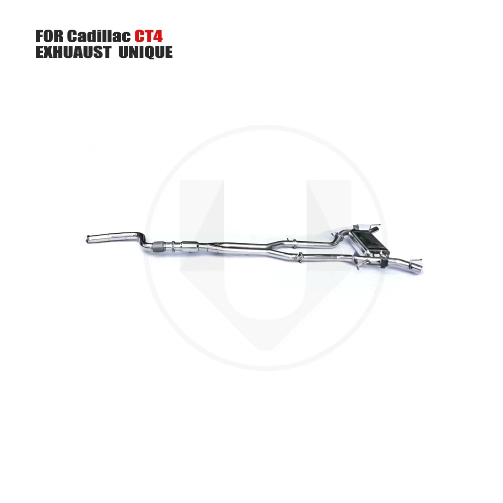 UNIQUE Stainless Steel Exhaust System Performance Catback is Suitable for Cadillac CT4 2020Car Muffler
UNIQUE Stainless Steel Exhaust System Performance Catback is Suitable for Cadillac CT4 2020Car Muffler