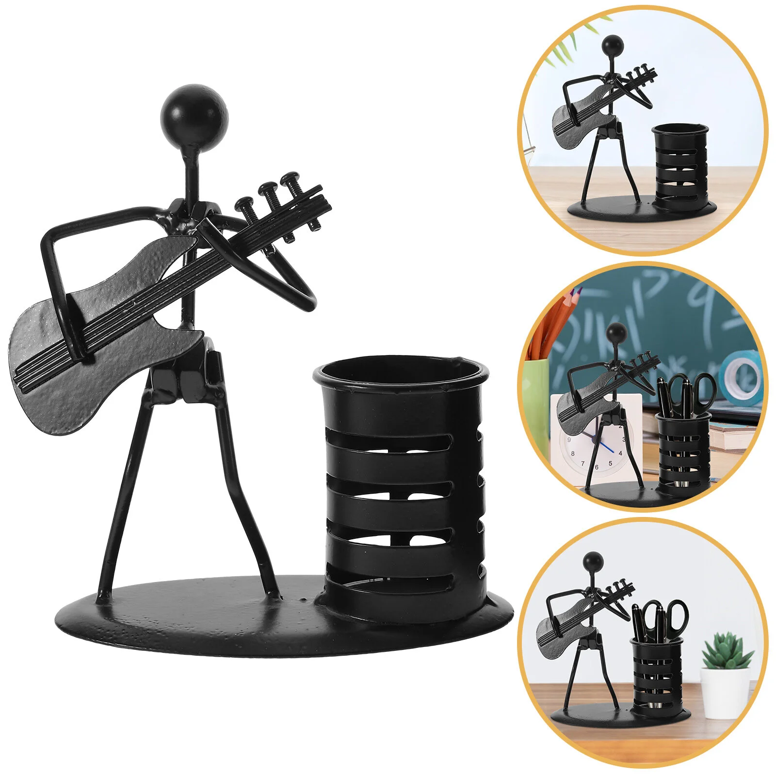 Musical Instrument Desk Accessories Pen Holder Guitar Gifts Teacher Creative Desktop
Musical Instrument Desk Accessories Pen Holder Guitar Gifts Teacher Creative Desktop
