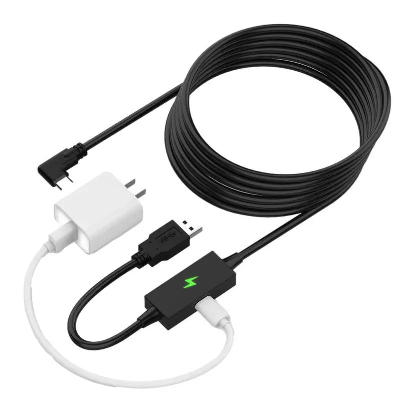 for Oculus Quest2 Charging Cable USB3.0 5Gbps Quick Charge Cable VR Data Line VR Glasses Accessories Data Transfer Cable
for Oculus Quest2 Charging Cable USB3.0 5Gbps Quick Charge Cable VR Data Line VR Glasses Accessories Data Transfer Cable