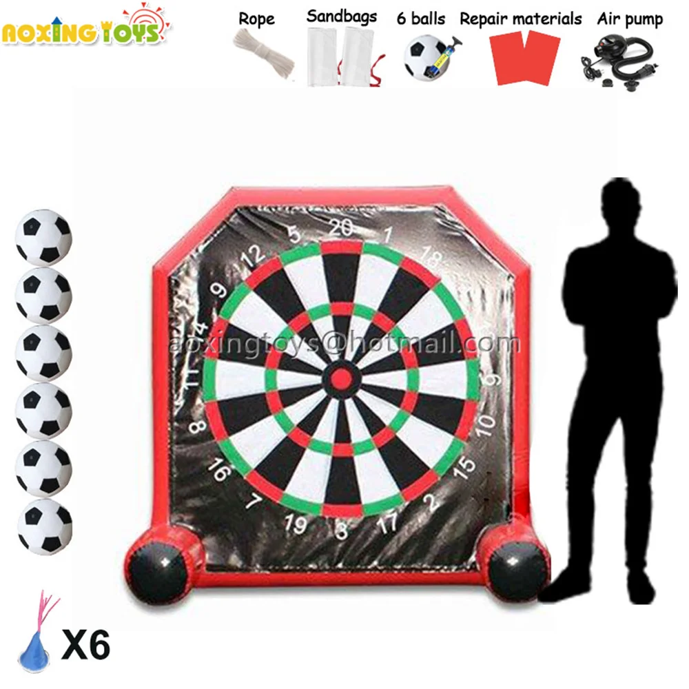 1.8M/2M Height Sports Ground Game PVC Giant Inflatable Football Dart Soccer Dart Board Toys For Kids Children Adults
1.8M/2M Height Sports Ground Game PVC Giant Inflatable Football Dart Soccer Dart Board Toys For Kids Children Adults