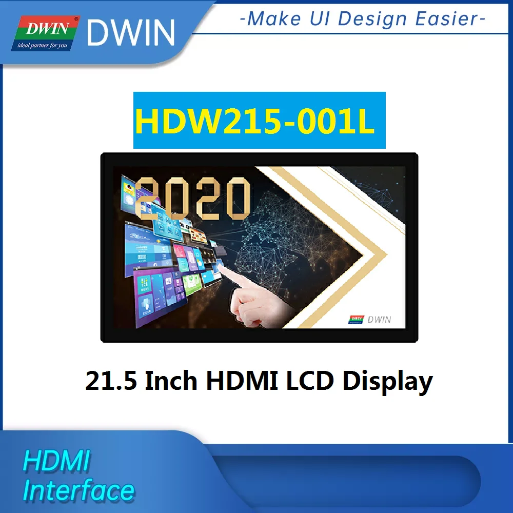 

Dwin 21.5 Inch HDMI 1920*RGB*1080 Capacitive Touch IPS TFT LCD Display Monitor For Raspberry PI Windows Linux Android System