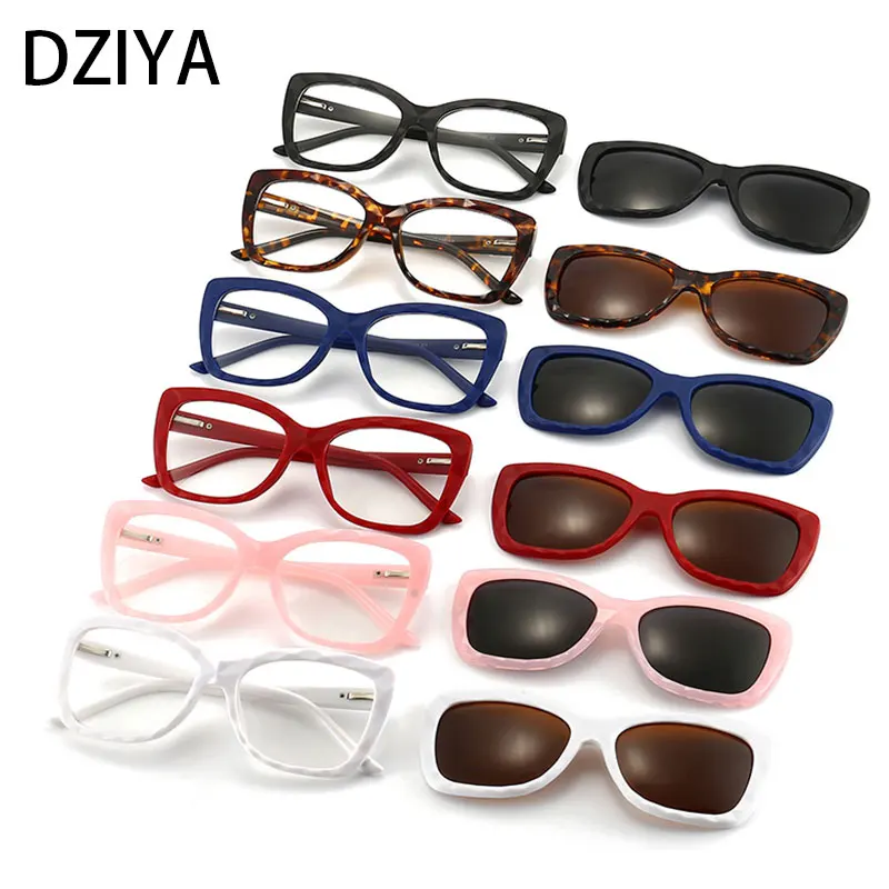 Polarized Clip-On Sunglasses Glasses Frame Dual-Purpose Fashion Men Women Shades Uv400 Cat Eye Vintage Glasses 60123
Polarized Clip-On Sunglasses Glasses Frame Dual-Purpose Fashion Men Women Shades Uv400 Cat Eye Vintage Glasses 60123