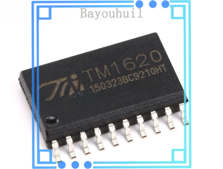 10PCS Original Genuine Patch TM1620 SOP-20 LED Driver IC Digital Tube Driver Chip
10PCS Original Genuine Patch TM1620 SOP-20 LED Driver IC Digital Tube Driver Chip