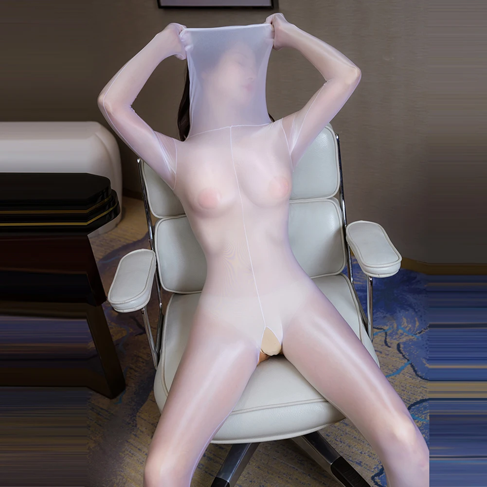 Oil Glossy Shiny Open Crotch Full Bodysuit Hooded Package Bandage Cocoons Body Stockings Pantyhose Sheer See Thourgh Sexy Tight
Oil Glossy Shiny Open Crotch Full Bodysuit Hooded Package Bandage Cocoons Body Stockings Pantyhose Sheer See Thourgh Sexy Tight