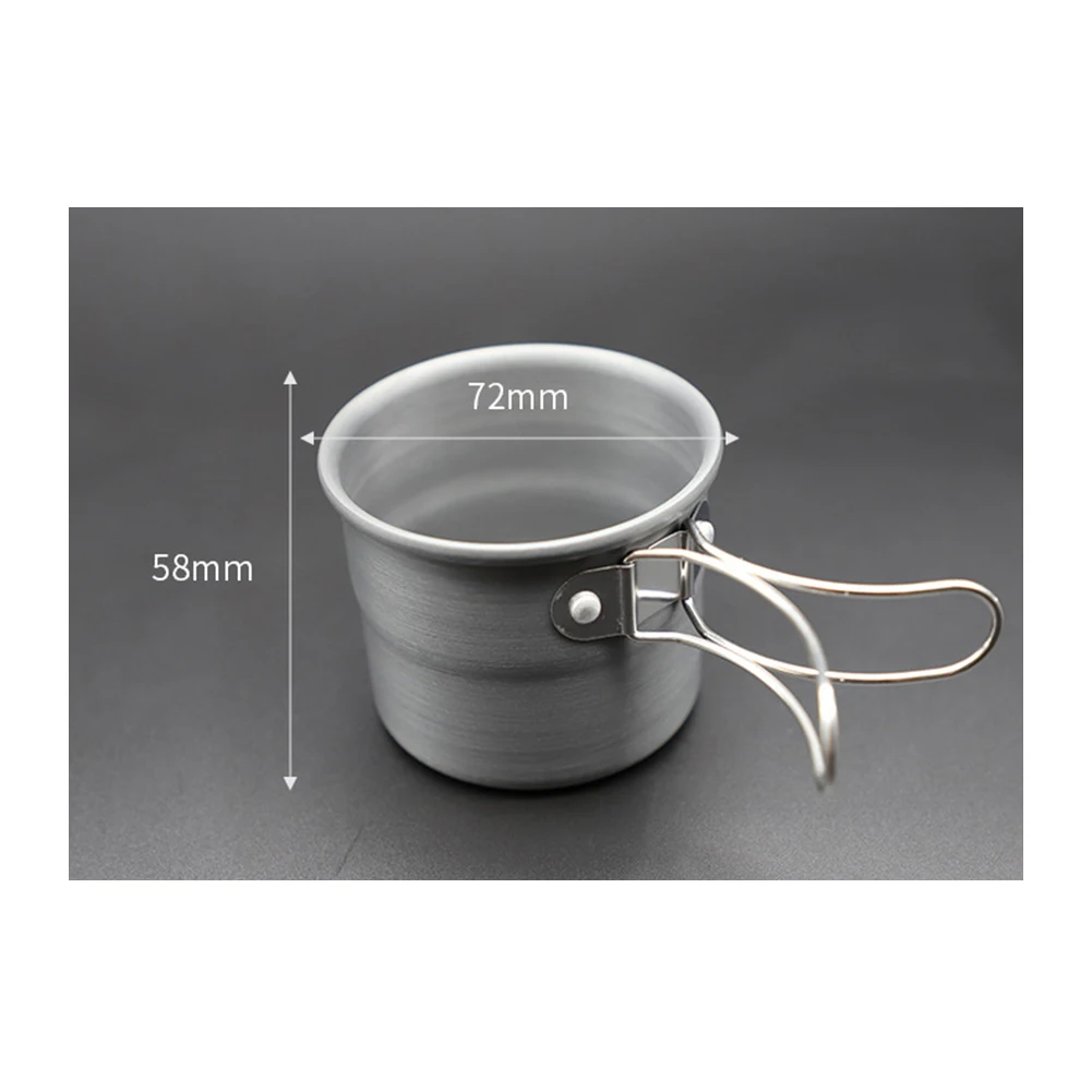 Cup Water Cup Camping Equipment Coffee Drink Cups Durable Folding Handle Outdoor Travel Camping Self-driving Tours
Cup Water Cup Camping Equipment Coffee Drink Cups Durable Folding Handle Outdoor Travel Camping Self-driving Tours