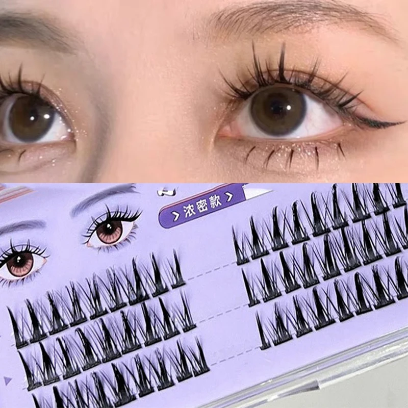 3D Cute False Eyelashes Segmented Little Devil Comic Eyelashes Natural Long Bushy Handmade Grafting Fake Eyelashes Makeup Tool
3D Cute False Eyelashes Segmented Little Devil Comic Eyelashes Natural Long Bushy Handmade Grafting Fake Eyelashes Makeup Tool