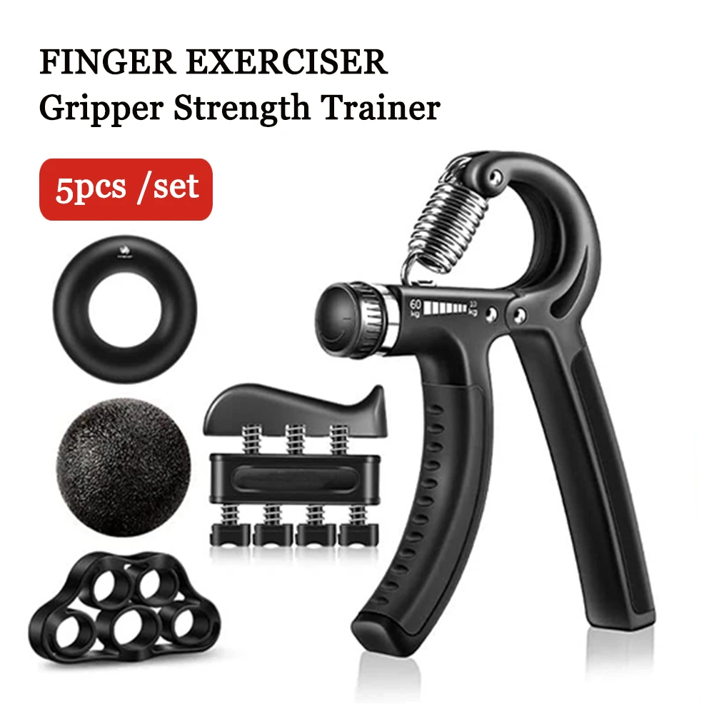5-60Kg Adjustable Heavy Hand Gripper Set Fitness Hand Exerciser Grip Wrist Training Finger Gripper Hand Strengthener
5-60Kg Adjustable Heavy Hand Gripper Set Fitness Hand Exerciser Grip Wrist Training Finger Gripper Hand Strengthener