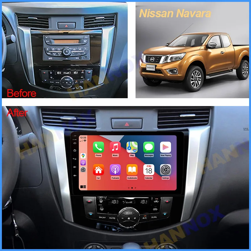 Автомобильный мультимедийный плеер HANNOX Android для Nissan NAVARA Frontier NP300 2011-2018 GPS навигация поддержка управления рулевым колесом
Автомобильный мультимедийный плеер HANNOX Android для Nissan NAVARA Frontier NP300 2011-2018 GPS навигация поддержка управления рулевым колесом
