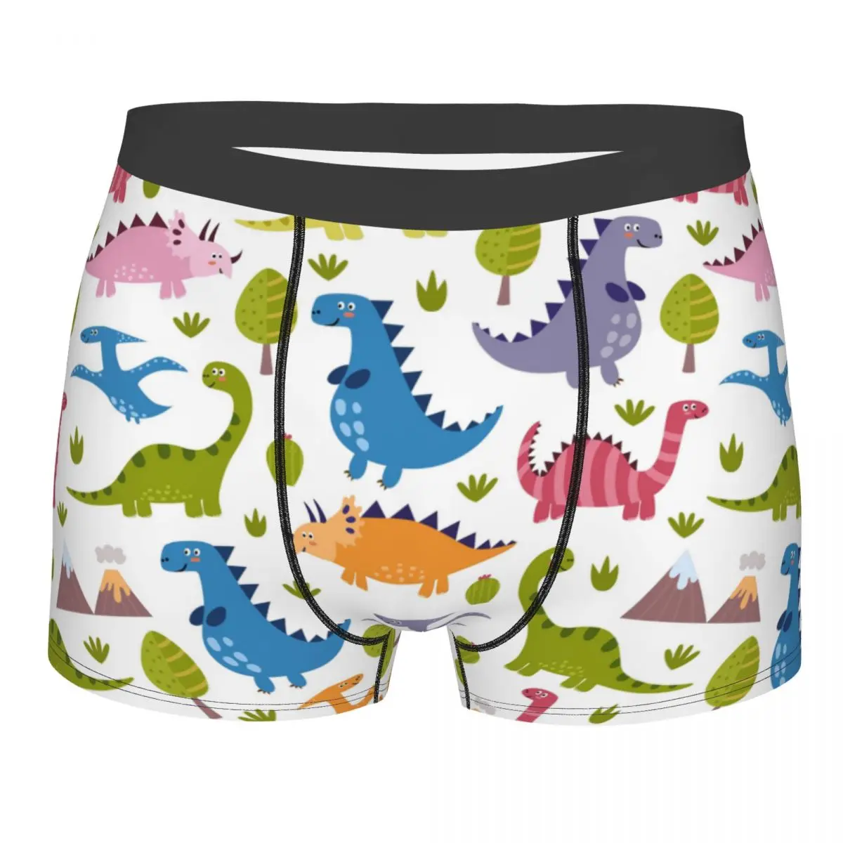 Забавные шорты-боксеры, мужские трусы, нижнее белье с аниме динозавром и животными из мультфильмов, дышащие мужские трусы
Забавные шорты-боксеры, мужские трусы, нижнее белье с аниме динозавром и животными из мультфильмов, дышащие мужские трусы