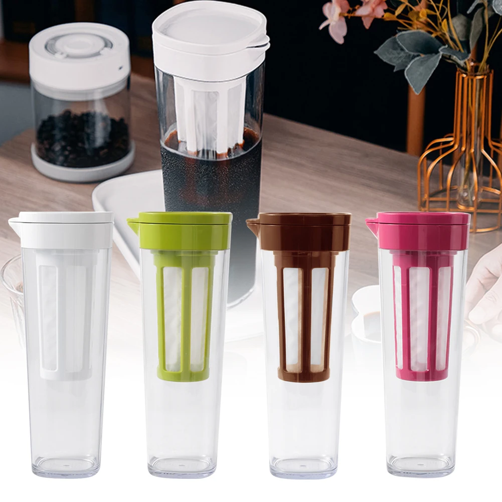 1100ML Cold Brew Coffee Maker Espresso Bottle Sealed Coffee Filter Bottle Heat-Resistant Ice Drip Maker Pots Cold Tea Bottle
1100ML Cold Brew Coffee Maker Espresso Bottle Sealed Coffee Filter Bottle Heat-Resistant Ice Drip Maker Pots Cold Tea Bottle