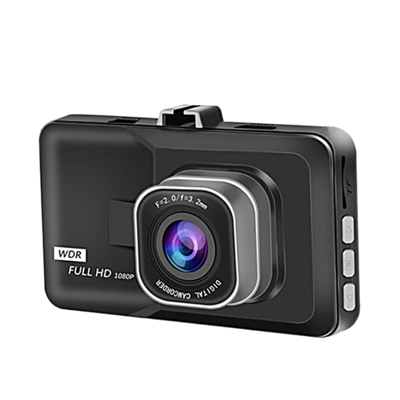 3-дюймовый Автомобильный видеорегистратор 1080P, циклическая запись, ночное видение, широкий угол вождения 
3-дюймовый Автомобильный видеорегистратор 1080P, циклическая запись, ночное видение, широкий угол вождения