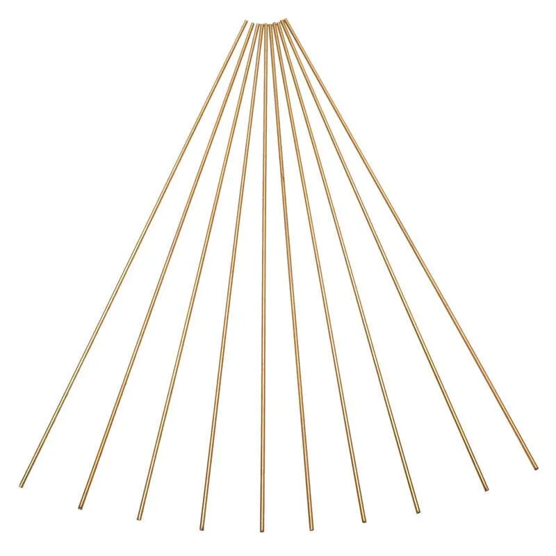 High Quality 10 PCS Gold Brass Electrodes HS221 Good Mechanical Properties Thermoplasticity Cold Plasticity Electrodes
High Quality 10 PCS Gold Brass Electrodes HS221 Good Mechanical Properties Thermoplasticity Cold Plasticity Electrodes