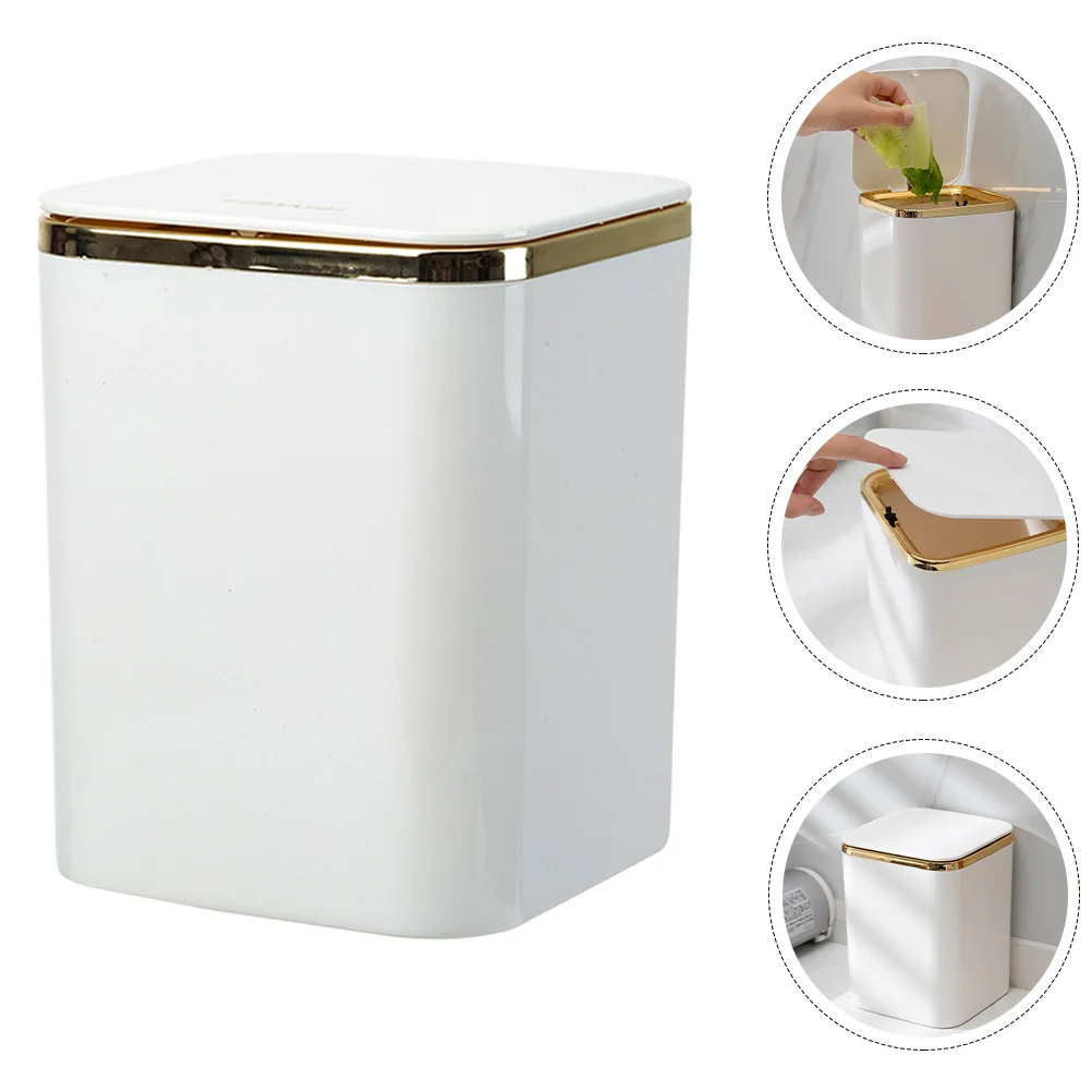 Mini Trash Can Home Waste Holder Small Metal Car Square Garbage Plastic Container Countertop Pp Household Office Separate
Mini Trash Can Home Waste Holder Small Metal Car Square Garbage Plastic Container Countertop Pp Household Office Separate
