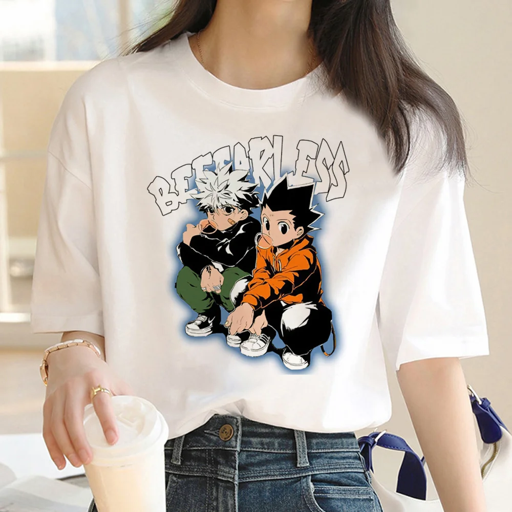 Hunter x Hunter футболка женская летняя футболка с мангой y2k harajuku Японская одежда
Hunter x Hunter футболка женская летняя футболка с мангой y2k harajuku Японская одежда