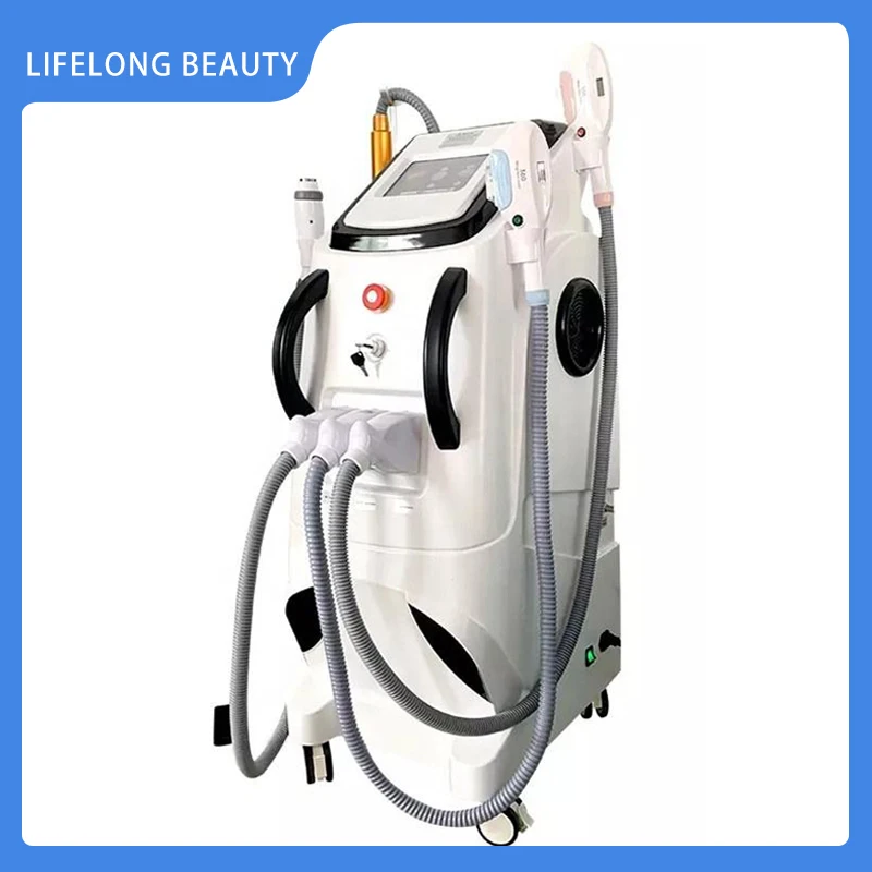 

Carbon 4 in 1 Ipl Laser Hair Removal RF Skin Rejuvenation 360 Elight Opt Ipl Hair Tattoo Removal Skin Tightening Machine